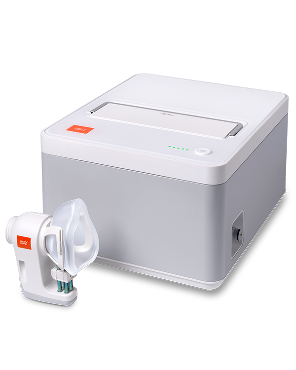 ReCIVA Breath Sampler device and CASPER Portable Air Supply