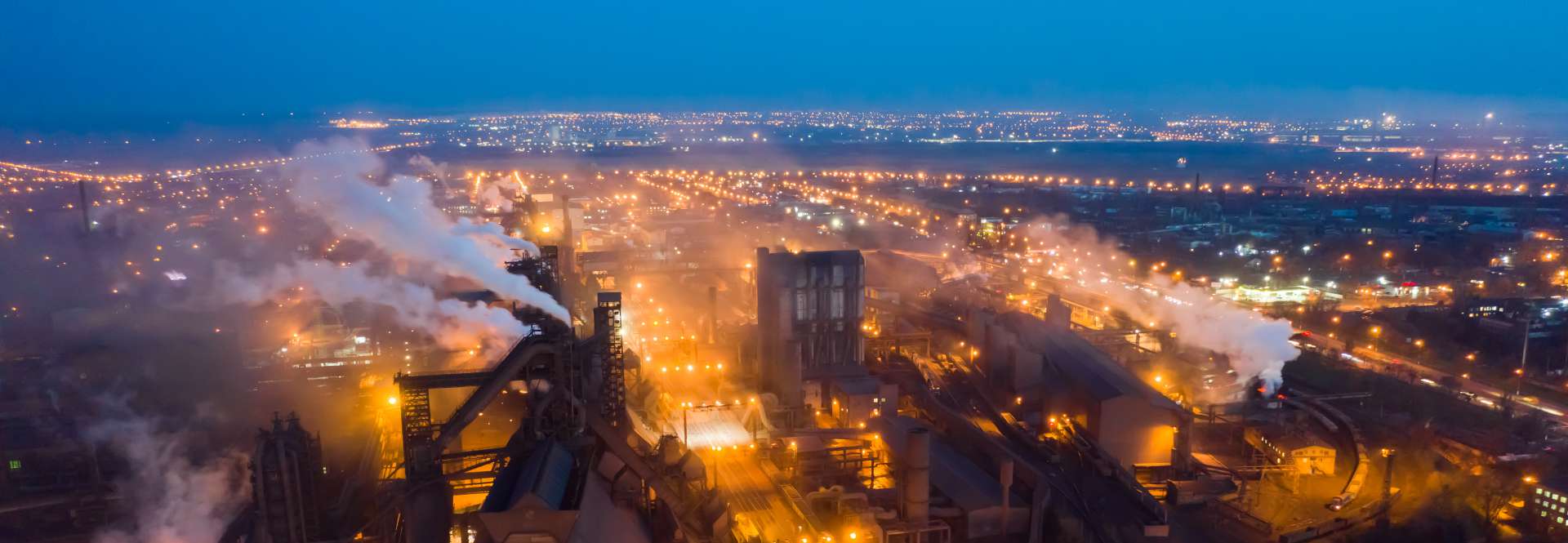 Industrial city scape