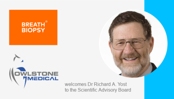 Owlstone Medical Appoints Dr Richard A Yost to Scientific Advisory Board