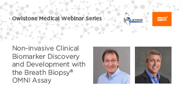 Non-invasive Clinical Biomarker Discovery and Development with the Breath Biopsy® OMNI Assay