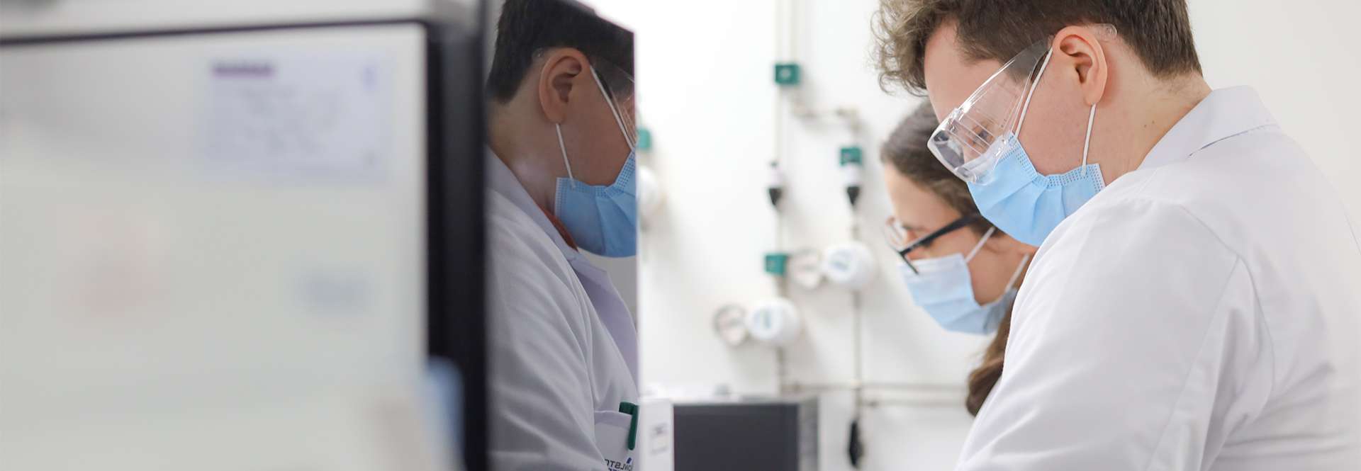 Scientists in lab