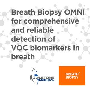 Breath Biopsy OMNI for  comprehensive and reliable detection  of VOC biomarkers in breath