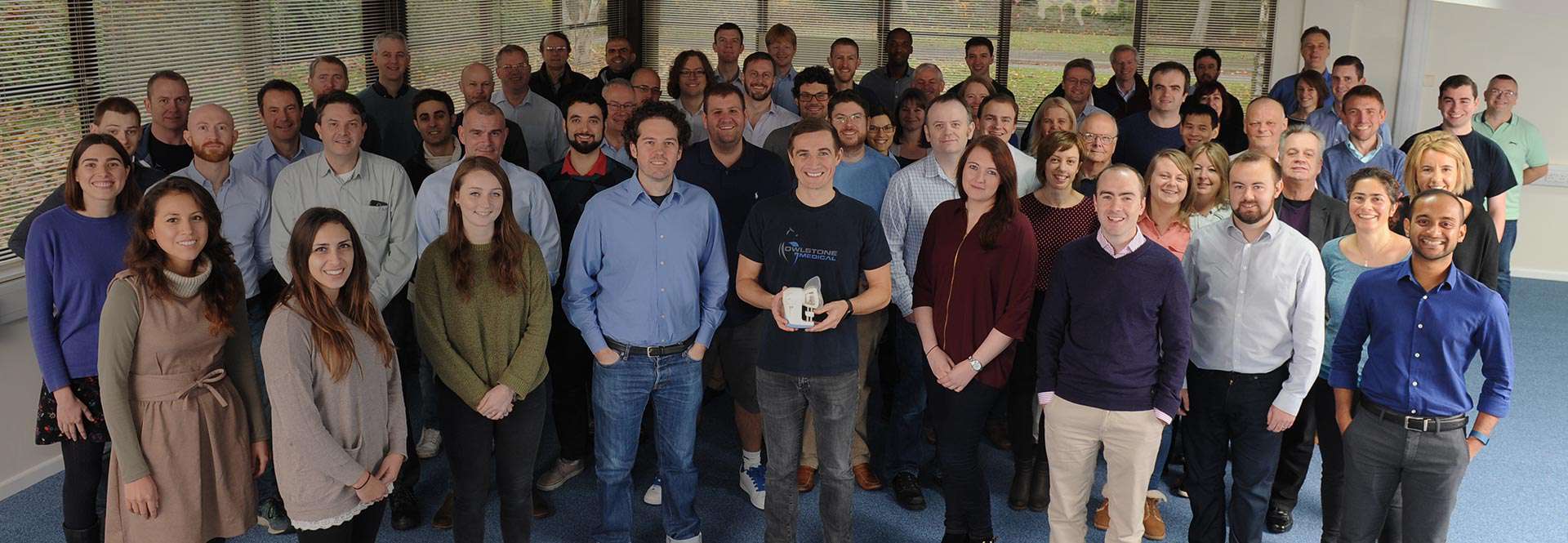 Owlstone team group picture