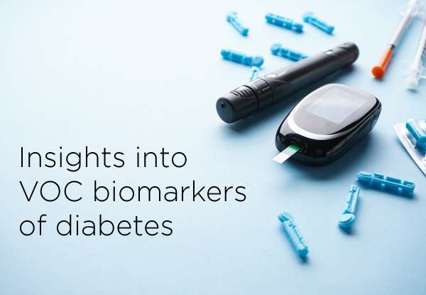 Potential VOC biomarkers of diabetes