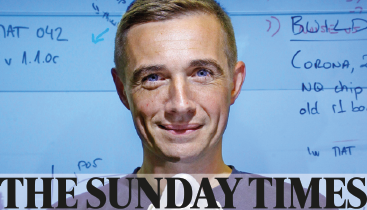Billy Boyle CEO of Owlstone Headshot on Sunday tiimes