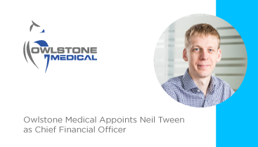 Owlstone Medical Appoints Neil Tween as Chief Financial Officer