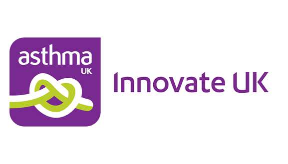 Asthma UK Innovate UK logo