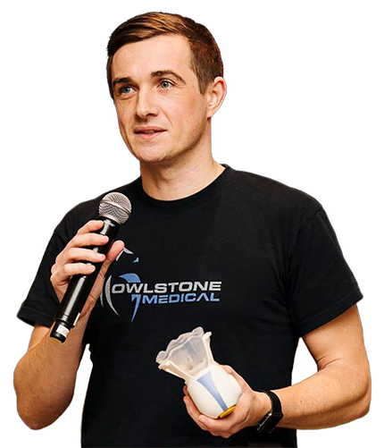 Billy Boyle Talking at Event