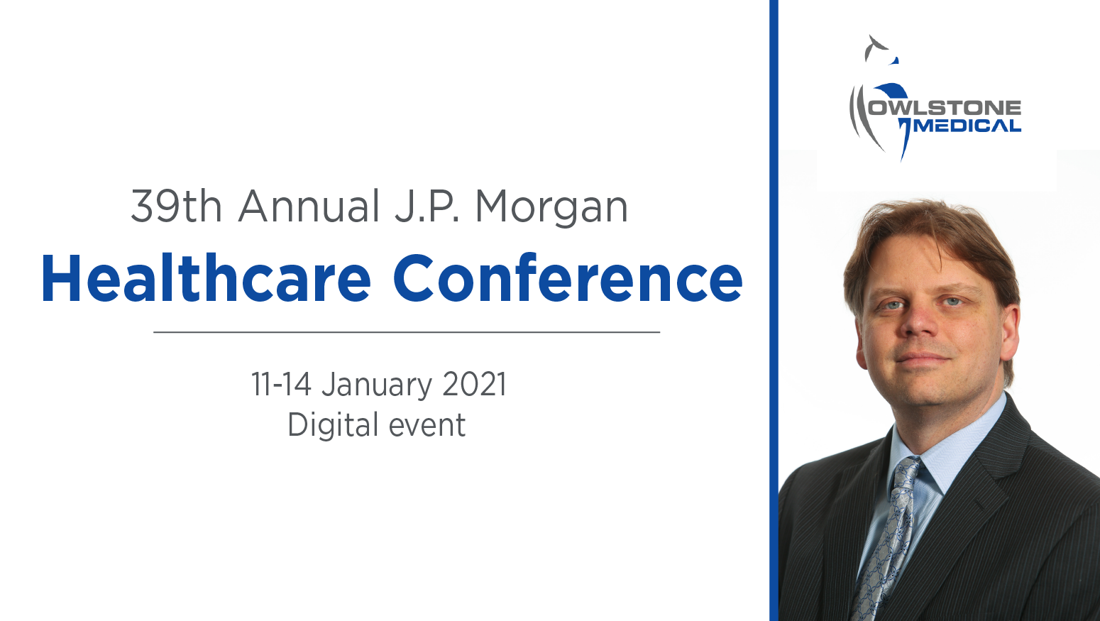 J.P Morgan 2021 Owlstone card
