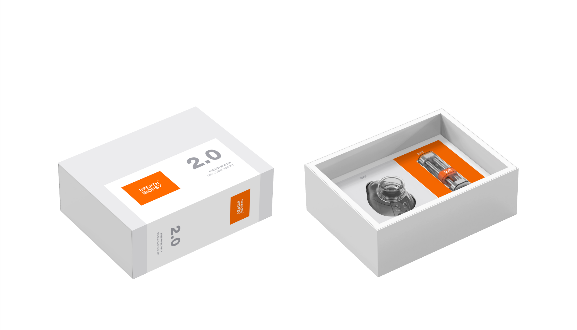 Owlstone Medical Breath Biopsy Kit box top and bottom