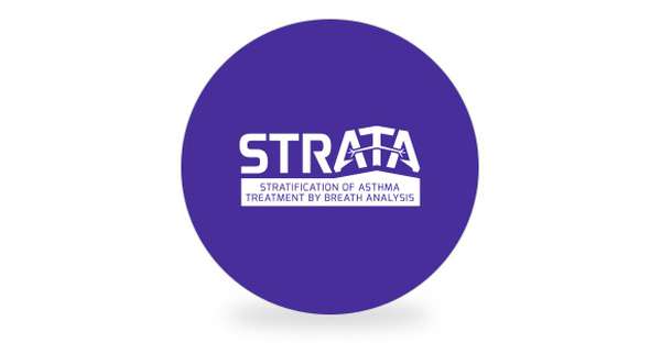 STRATA (STratification of Asthma Treatment by breath Analysis) logo