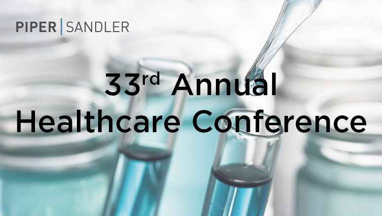 Piper Sangler Healthcare Conference 2021