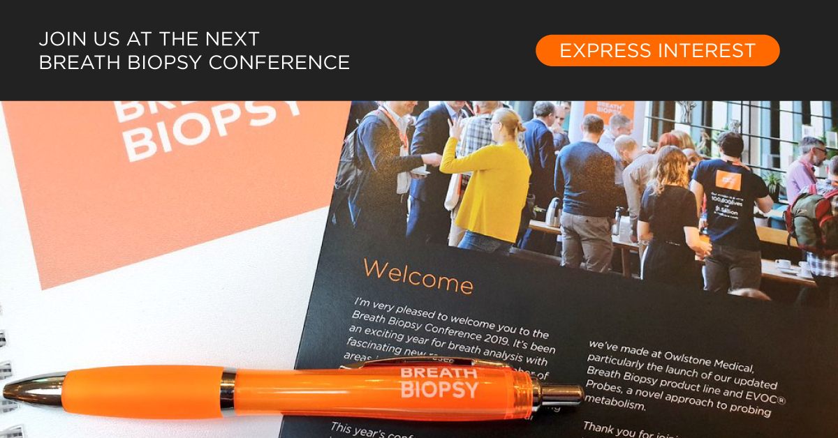 Breath Biopsy Conference 2019 collateral Next BBcon CTA 2019