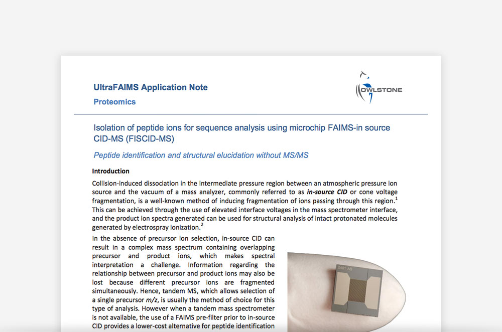UltraFIAMs application note