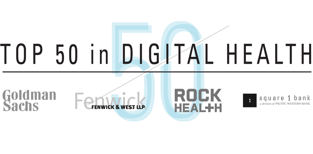 Top 50 in digital health logos award-top50