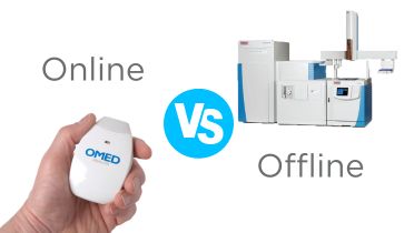 Online vs Offline Techniques for Breath Analysis